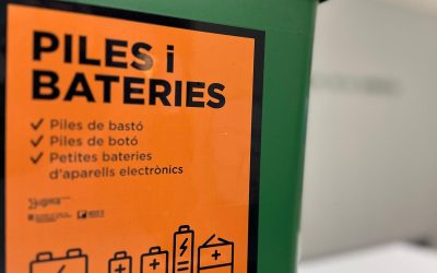 La Garrotxa renova 105 contenidors de recollida de piles domèstiques