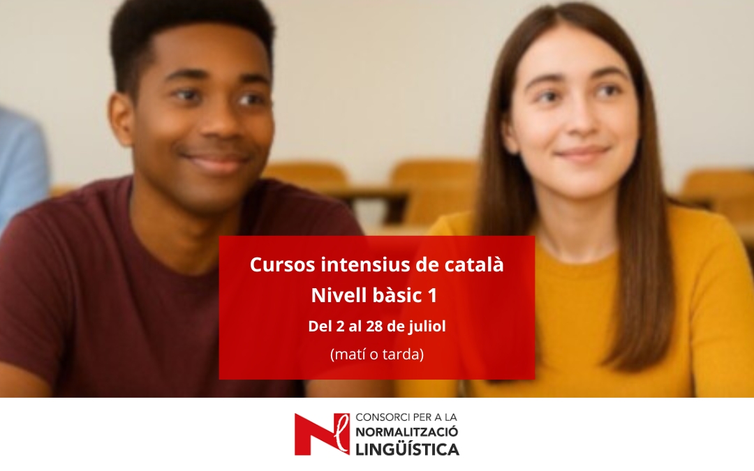 Cursos intensius de català nivell bàsic 1